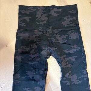 SPANX Black Camouflage Leggings